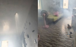 Người phụ nữ gãy chân vì vật lạ xuyên thủng mái nhà khi đang ở phòng ngủ