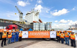 Tôn Phú Mỹ xuất khẩu 27.000 tấn tôn thành phẩm sang Brazil qua Cảng Quốc tế Thị Vải