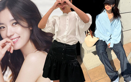 "Mỹ nhân cười đẹp nhất showbiz": U40 vẫn sành điệu ngang gái trẻ, mặc đẹp không trượt phát nào