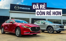 Loạt xe Mazda bản 'base' mới tiếp tục giảm giá thêm: Mazda3 từ 559 triệu đồng, CX-5, CX-8 rẻ nhất phân khúc Nhật, Hàn