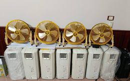 Hà Nội như đổ lửa, thị trường quạt tích điện cũng 'nóng' cực độ
