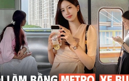 Nóng 40 độ, dân văn phòng cất xe máy ở nhà, đi làm bằng Metro: Tiết kiệm được 2 tiếng bêu nắng chen chúc ngoài đường