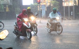 Cảnh báo mưa lớn gây ngập cục bộ vào chiều tối nay tại TP.HCM