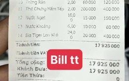 Vụ hóa đơn bữa ăn 18 triệu đồng ở Sầm Sơn: Người đăng bill bất ngờ vì bỗng nổi tiếng