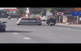 Vụ ô tô chèn ngã xe máy trên quốc lộ: Làm rõ mối quan hệ giữa 2 lái xe, bất ngờ nguyên nhân