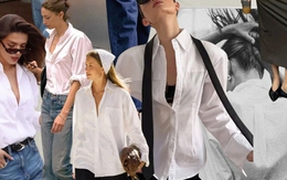 Quiet luxury bắt đầu từ đâu? Câu trả lời là một chiếc sơ mi trắng