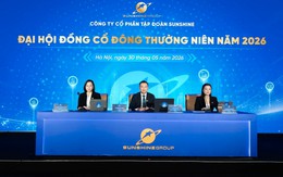 Cổ đông chất vấn mục tiêu lợi nhuận 86.000 tỷ đồng - "khủng" nhất ngành BĐS: Chủ tịch Sunshine Group khẳng định "chỉ cần bán 55% giỏ hàng đã đủ cán đích"