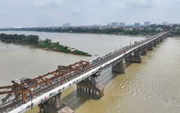 Diện mạo mới của cầu Long Biên sau hơn một tháng cấm xe sửa chữa