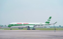 Lần đầu tiên Cathay Pacific mang chiếc máy bay đặc biệt này đến Hà Nội