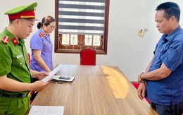 Thi hành lệnh bắt tạm giam cựu cán bộ địa chính Vũ Bá Đoạt SN 1983