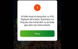 Trường hợp bị phong tỏa tài khoản, đóng băng giao dịch theo quy định mới nhất của Vietcombank