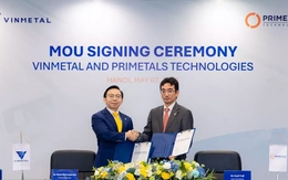 Vinmetal hợp tác Primetals phát triển công nghệ sản xuất thép tiên tiến hàng đầu thế giới