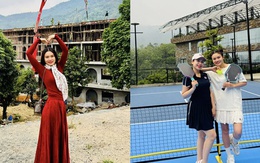 Cận cảnh biệt phủ 10.000m2 có cả biệt thự 10 phòng ngủ lẫn sân pickleball của nữ NSND 44 tuổi
