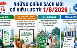Những chính sách kinh tế có hiệu lực từ tháng 6