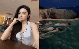 Chu Thanh Huyền đăng clip riêng tư với Quang Hải trong resort hạng sang, bị nhận xét "làm gì khó coi vậy"?