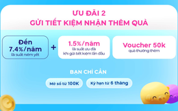 Một ngân hàng trả lãi suất tiết kiệm 8,9%/năm cho số tiền gửi từ 100.000 đồng