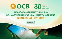 30 năm OCB: Từ cuộc tái cấu trúc thầm lặng đến một trong những ngân hàng tăng trưởng nhanh nhất hệ thống