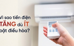 Vì sao tiền điện tăng 600.000/tháng dù ít bật điều hòa?