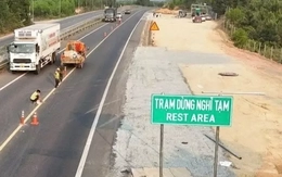 Loạt trạm dừng nghỉ cao tốc Bắc - Nam 'vỡ' tiến độ