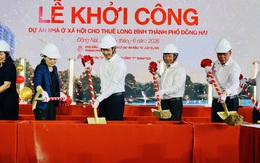 Khởi công xây dựng 1.000 căn hộ cho thuê đầu tiên ở TP Đồng Nai