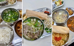 Bữa cơm bán trú 1 trường học ở Hà Nội khiến phụ huynh cũng mê tít: Cho người lớn đăng ký ăn cùng được không?