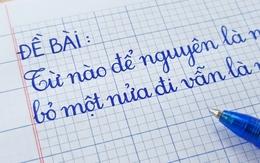 Trong tiếng Việt có một từ có nghĩa là "mẹ", bỏ một nửa từ đi vẫn là "mẹ"