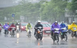 Miền Bắc tiếp tục mưa lớn từ chiều tối nay