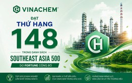 Doanh thu 2,4 tỷ USD, Vinachem lần đầu có tên trong bảng xếp hạng 500 doanh nghiệp Đông Nam Á của Fortune