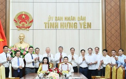 Tỉnh Hưng Yên ký kết Bản ghi nhớ hợp tác với Tập đoàn xây dựng hàng đầu Trung Quốc