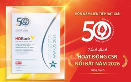 HDBank: Tăng trưởng ấn tượng song hành cùng trách nhiệm cộng đồng