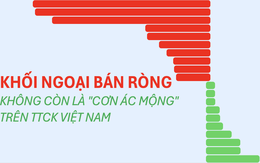 Khối ngoại bán ròng không còn là  “ác mộng”: Loạt cổ phiếu vẫn tăng “ầm ầm”, nhiều ngân hàng gây bất ngờ