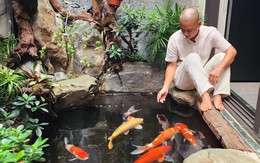 Cuộc sống của "đại gia chân đất" cưới chân dài thi hoa hậu, ở nhà sang 4 tầng trên đường Kim Giang