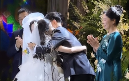 Trần Bích Hạnh công khai con riêng tại đám cưới, Văn Thanh tuyên bố: “Ba sẽ luôn ở bên bảo vệ và yêu thương hai mẹ con”