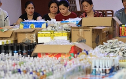 Cận cảnh khám xét đồng loạt nhiều địa điểm từ 'mắt xích' Hồ Thị Bảo Nhi, tịch thu 100.000 tang vật