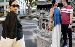 Hoa hậu Việt lấy chồng làm Bộ Ngoại giao, chuyện tình bắt đầu ở Ai Cập