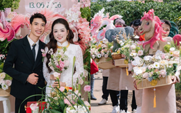 Tráp cưới “voi chín ngà, gà chín cựa, ngựa chín hồng mao” như sính lễ của Sơn Tinh trao Mị Nương xuất hiện ở Bảo Lộc