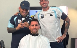 Messi đi "đảo ngói" trước trận Argentina vs Áo