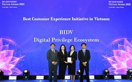 BIDV nhận giải thưởng Sáng kiến Trải nghiệm khách hàng tốt nhất Việt Nam