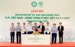 Lộ trình 3 triệu cây xanh trong mục tiêu Net Zero của C.P. Việt Nam