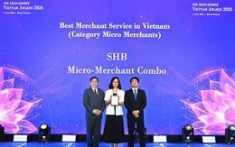 SHB được The Asian Banker vinh danh với giải pháp tài chính xuất sắc cho tiểu thương