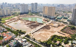 Toàn cảnh hồ điều hòa gần 400 tỷ đồng ở Hà Nội trước ngày cán đích