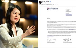 Giữa những ồn ào thư mời học thạc sĩ của một hoa hậu, Shark Tuệ Lâm kể chuyện tiếc nuối vì từ chối MBA trường top ở Mỹ