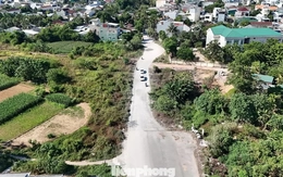 Đoạn đường gần 900 m nhưng thi công dang dở suốt một thập kỷ qua