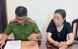Thi hành lệnh bắt tạm giam Trần Thị Oanh SN 1977