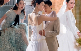 Đám cưới của nàng dâu gia tộc nghìn tỷ Hề Mộng Dao: 3 tạo hình đắt giá ngang cả một gia tài