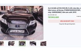Hạ giá 2 xe sang của bà Trương Mỹ Lan để đấu giá lại
