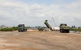 Doanh nghiệp của tỷ phú Phạm Nhật Vượng huy động máy móc thi công nhà ga tại siêu dự án 5,6 tỷ USD chưa từng có trong lịch sử