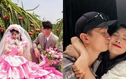 Đằng sau bộ ảnh cưới độc lạ khiến MXH rần rần: Chú rể điển trai dành cả một thập kỷ chờ cái gật đầu của "bà trùm nông sản"