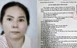 Ra quyết định truy tìm Tống Thị Thu Nguyệt SN 1974