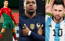Mbappe vượt xa Ronaldo, Messi trước World Cup